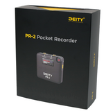 Deity PR-2 Pocket Recorder wirelessly syncs timecode from Deity TC-1 timecode generator boxes Dependable Expendables Dallas Texas