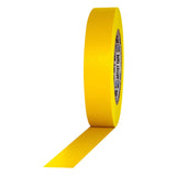 Pro Tapes 1 inch Yellow console flatback paper tape roll Dependable Expendables