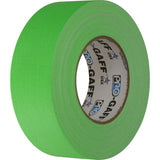 Pro Tapes® 2” Gaff Tape Fluorescent Green - Dependable Expendables
