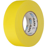 Pro Tapes® 2” Gaff Tape Fluorescent Yellow - Dependable Expendables