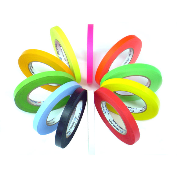 Pro Tapes® Console Paper Tape 1/2 Inch Width x 60 Yards (Various Colors) - Dependable Expendables