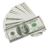 Prop Money - 2000 Series $100 Dollar Bills Stack - Dependable Expendables