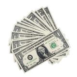 Prop Money - 2000 Series $1 Dollar Bills Stack - Dependable Expendables