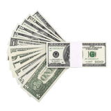 Prop Money - 2000 Series All Denomination Full Print Mixed Bills Stack - Dependable Expendables