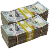 Prop Money -  New Series $100 ✔️RealAged™ Full Print $60,000 Bundle Pack - Dependable Expendables