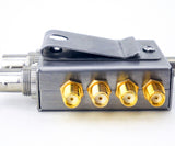 Stainless Steel Belt Clip view of
PSC RF Multi Micro FRFMICRO Antenna Distro available at Dependable Expendables Dallas Texas.