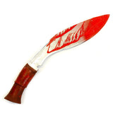 Rigid Plastic Bloody Kukri Blade - Dependable Expendables