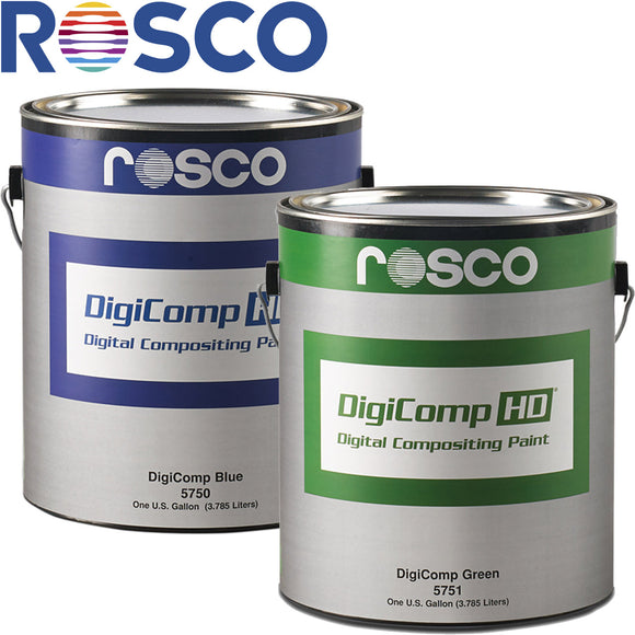Rosco DigiComp® HD 1 Gallon Paint (Green, Blue)