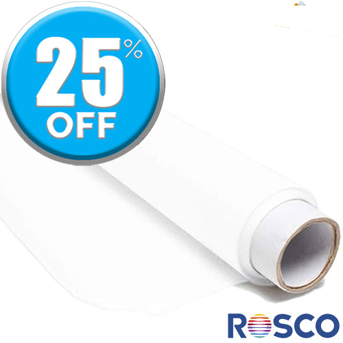 Rosco E-Colour #250 Half White Diffusion 48