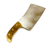 Rusty Foam Rubber Lightwood Handle Medium Butcher's Cleaver Prop - Dependable Expendables