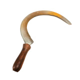 Rusty Head with Aged Handle Foam Rubber Hand Sickle Safe Stunt Prop - Dependable Expendables