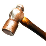 Rusty head of Foam Rubber Ball-Peen Hammer Stunt Prop for television film and live theater action and stunt scenes Dependable Expendables
