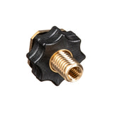 Rycote Brass Hot Shoe Adaptor Male 3/8 inch Threads - Dependable Expendables