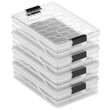 SIDIOCrate Clear Quarter Crate 4 Pack - Dependable Expendables