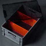 SIDIOCrate Premium Gray Half Crate - Dependable Expendables