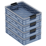 SIDIOCrate Quarter Navy Gray Crate 4 Pack - Dependable Expendables