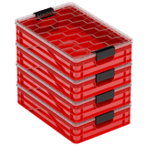 SIDIOCrate Quarter Red Crate 4 Pack - Dependable Expendables