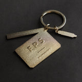 Glow in the Dark Large Timecode Slate Keychain