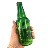 Dark Green Craft Breakaway Beer Bottle safe prop for TV, movie or live theater stunt work and choreographed fight scenes. 