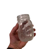 SMASHProps 300 ml Breakaway Clear Mason Jar Safe Stunt Prop for Television, Film and Theater Production - Dependable Expendables