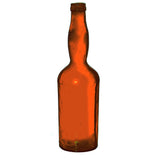 Amber SMASHProps Breakaway Large Antique Whiskey Bottle Stunt Prop - Dependable Expendables