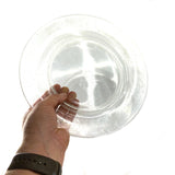 SMASHProps Breakaway Clear Large Dinner Plate - Dependable Expendables