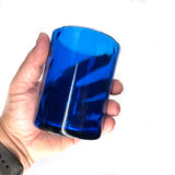 SMASHProps Breakaway Cobalt Blue Tumbler Glass safe stunt prop - Dependable Expendables