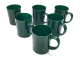 SMASHProps Breakaway Green Coffee Mug - 6 PIECE - DARK GREEN opaque - Dependable Expendables