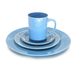 SMASHProps Breakaway Light Blue 4 Piece Place Setting - Dependable Expendables