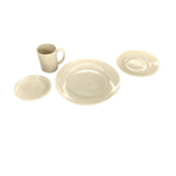 SMASHProps Breakaway White 4 Piece Place Setting - Dependable Expendables
