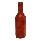 SMASHProps Breakaway opaque Amber Mini Traveler Alcohol Bottle Prop - Dependable Expendables