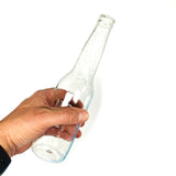 SMASHProps Clear Breakaway Beer or Soda Bottle Prop for safe stunts in TV, movies or live theater production - Dependable Expendables