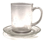 SMASHProps Clear Breakaway Mug & Saucer Safe Stunt Prop Set - Dependable Expendables