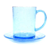 SMASHProps Light Blue Translucent Breakaway Mug & Saucer Safe Stunt Prop Set - Dependable Expendables