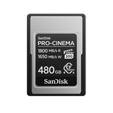 SanDisk PRO-CINEMA CFexpress™ Type A Memory Card 480GB 1650MB/s SDCFEA-480G-GN4NN - Dependable Expendables