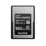 SanDisk PRO-CINEMA CFexpress™ Type A Memory Card 960GB 1650MB/s SDCFEA-960G-GN4NN - Dependable Expendables