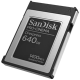 SanDisk PRO-CINEMA CFexpress™ Type B Memory Card - 640GB SDCFEC-640G-GN4NN - Dependable Expendables