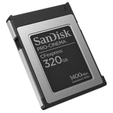 SanDisk PRO-CINEMA CFexpress™ Type B Memory Card 320GB SDCFEC320GGN4NN - Dependable Expendables