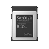 SanDisk PRO-CINEMA CFexpress™ Type B Memory Card - 640GB SDCFEC-640G-GN4NN - Dependable Expendables