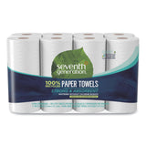 Seventh Generation 100% Recycled Paper Kitchen Towel Rolls, 2-Ply, 11 x 5.4 Inch, 156 Sheets/Roll, 8 Rolls/Pack - Dependable Expendables