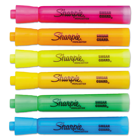 Sharpie Tank Style Highlighter - Chisel Tip - Assorted Colors
