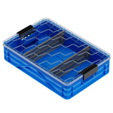SidioBlue Quarter Size SidioCrate with dividers is perfect for smaller video and film camera parts or accessories - Dependable Expendables