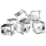 Silent Props Silicone Fancy Cocktail 1 quarter inch Ice Cubes - Dependable Expendables