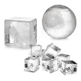 Silent Props Silicone Fancy Cocktail Ice Square Cube Sphere - Dependable Expendables