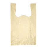 Silent Bag props beige supermarket plastic t-shirt bags used in TV, movie and commercial production - Dependable Expendables