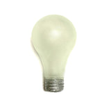 Silver Base Breakaway Standard Light Bulb Prop for Television, Film and Theater safe stunts - Dependable Expendables