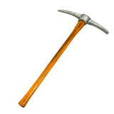 Silver Head Foam Rubber Large Mining Pick Axe Stunt Prop - Dependable Expendables