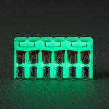 Storacell Slim Line AA - 6 Pack Glow in The Dark Moonshine Caddy - Dependable Expendables