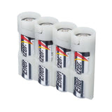 Storacell Slim Line AA - 4 Pack Battery Caddy (Moonshine)