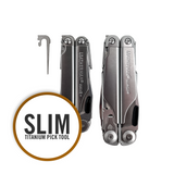 Slim Titanium Pick Tool | Compatible with Leatherman Wave, Surge, and Charge Models - Dependable Expendables